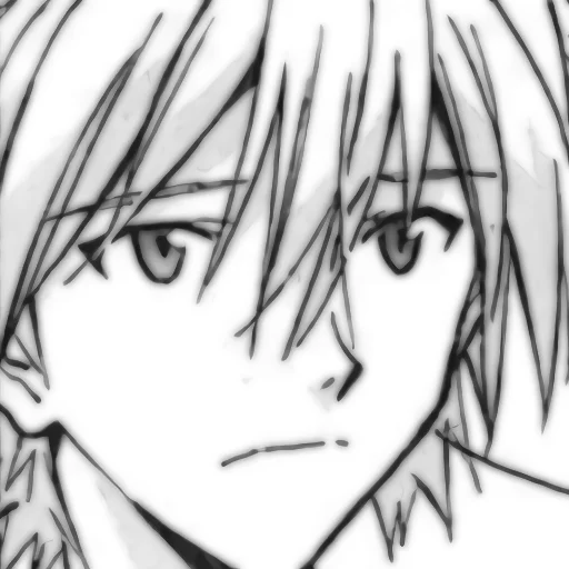 🍙 Стикер «Kaworu Nagisa» для Telegram