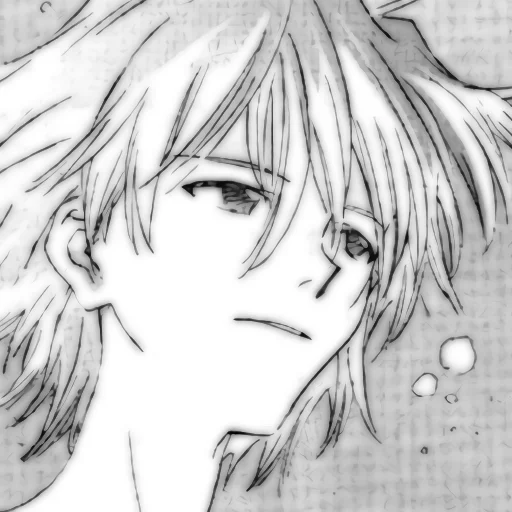 🍙 Стикер «Kaworu Nagisa» для Telegram