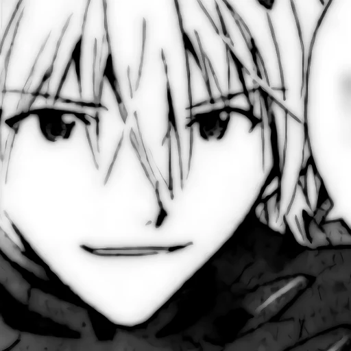 🍙 Стикер «Kaworu Nagisa» для Telegram
