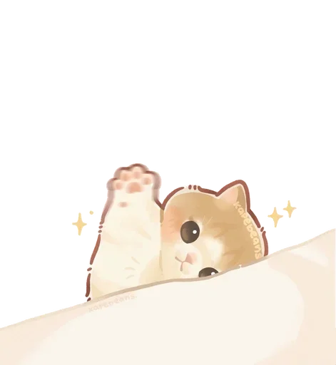 🌟 Стикер «Kapebeans cat&;s» для Telegram