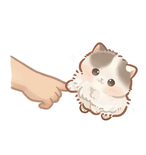 🌟 Стикер «Kapebeans cat&;s» для Telegram