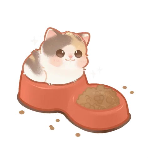 🌟 Стикер «Kapebeans cat&;s» для Telegram