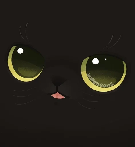 😏 Стикер «Kapebeans cat&;s» для Telegram