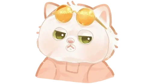 😤 Стикер «Kapebeans cat&;s» для Telegram
