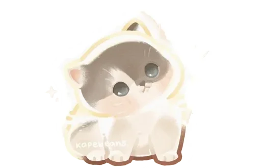 🐈 Стикер «Kapebeans cat&;s» для Telegram