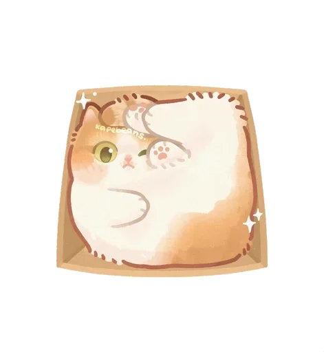 🌟 Стикер «Kapebeans cat&;s» для Telegram