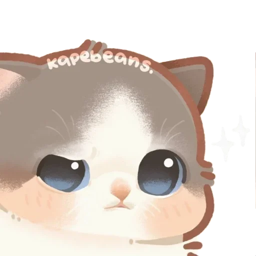 😟 Стикер «Kapebeans cat&;s» для Telegram