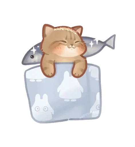 🌟 Стикер «Kapebeans cat&;s» для Telegram