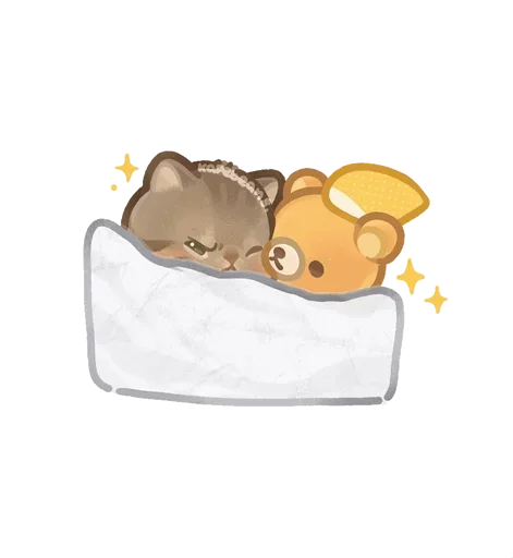 🌟 Стикер «Kapebeans cat&;s» для Telegram