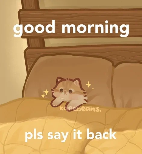🥱 Стикер «Kapebeans cat&;s» для Telegram