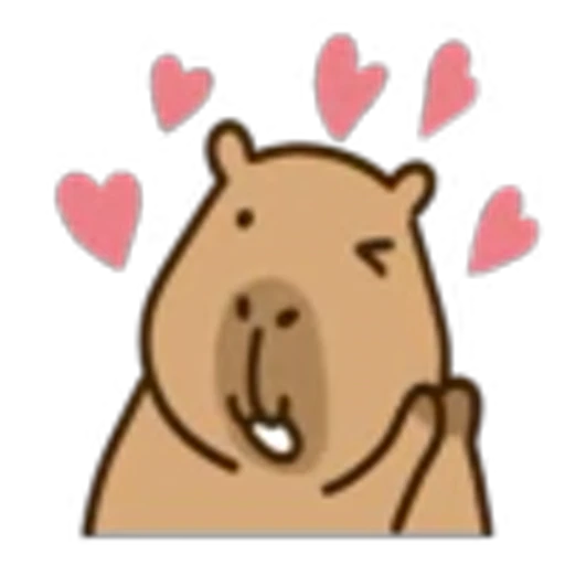 💕 Эмодзи «Kapi» для Telegram