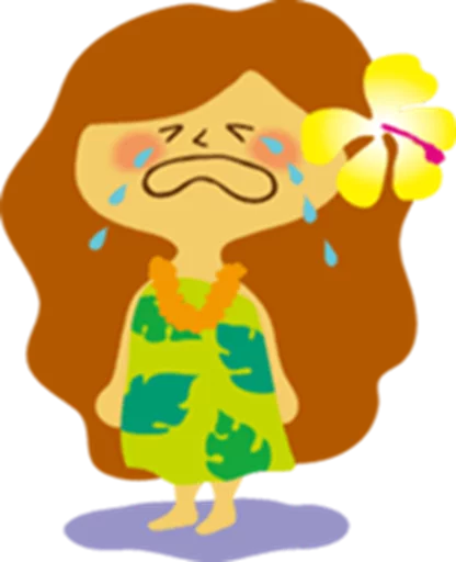 😭 Стикер «KAPUA&;s Happy Life 1» для Telegram