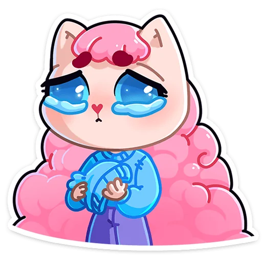 😢 Стикер «Карамелька» для Telegram