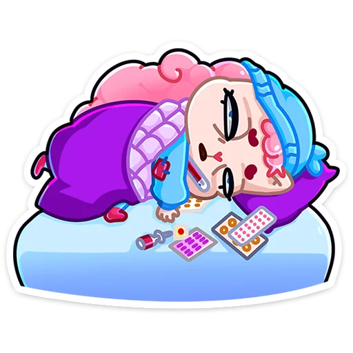 🤒 Стикер «Карамелька» для Telegram