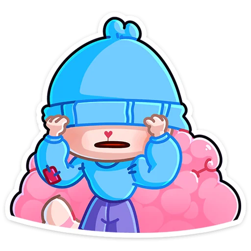 🙈 Стикер «Карамелька» для Telegram