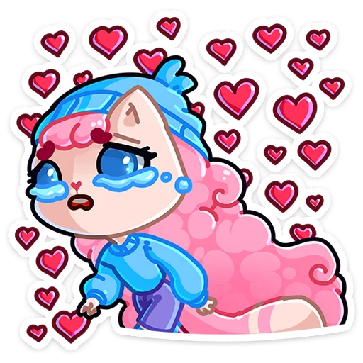 😍 Стикер «Карамелька» для Telegram