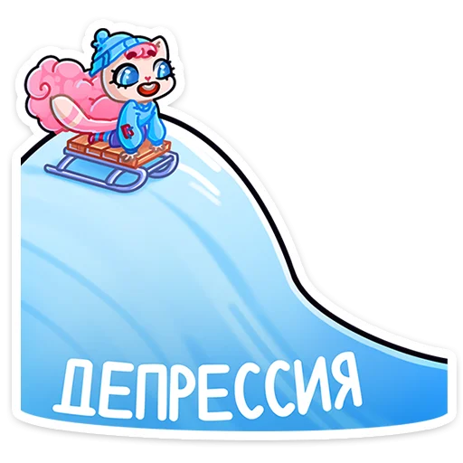 😫 Стикер «Карамелька» для Telegram