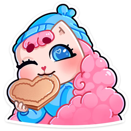 🍪 Стикер «Карамелька» для Telegram