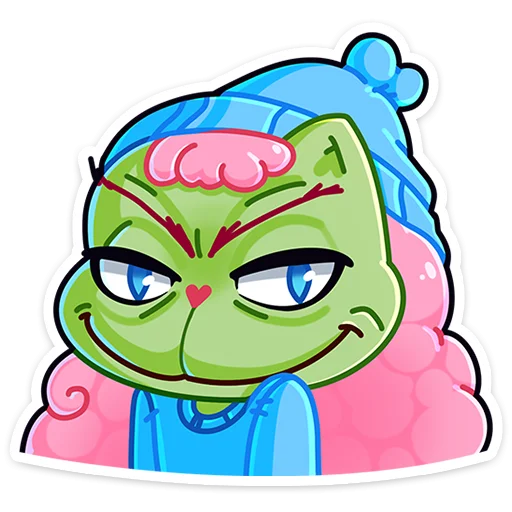 🐸 Стикер «Карамелька» для Telegram
