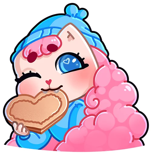 🍪 Стикер «Карамелька без надписей» для Telegram