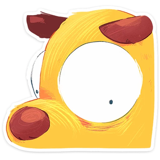 🌟 Стикер «Пёс Карандашик» для Telegram