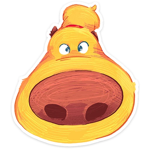 🌟 Стикер «Пёс Карандашик» для Telegram