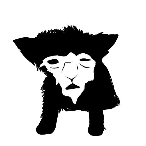 😵‍💫 Стикер «кощки» для Telegram