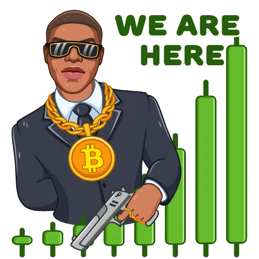 ↗️ Стикер «Karat btc» для Telegram