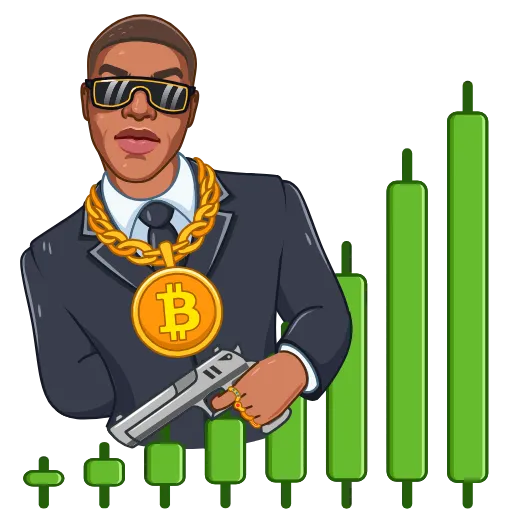 ↗️ Стикер «Karat btc» для Telegram