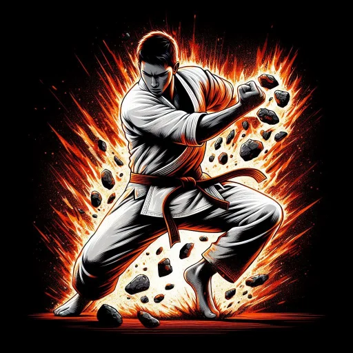 🥋 Стикер «Karate» для Telegram