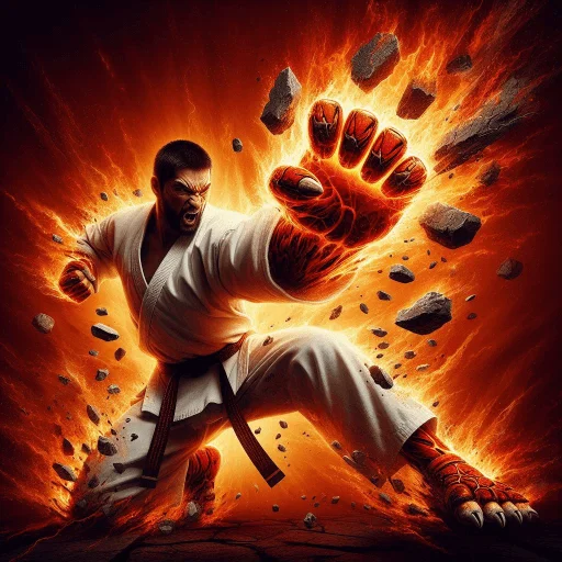 🥋 Стикер «Karate» для Telegram