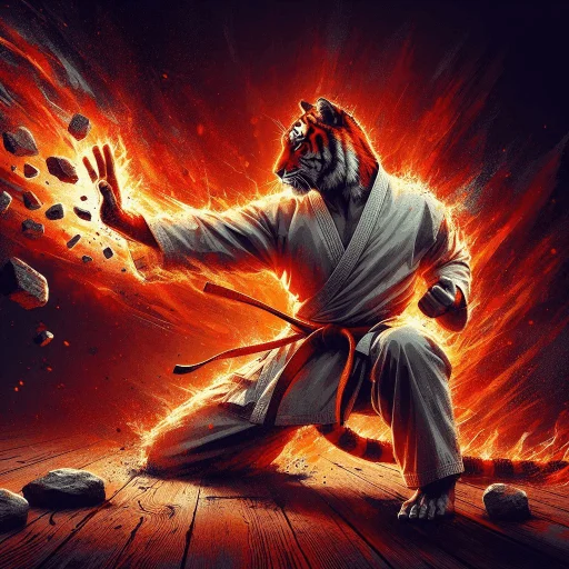 🥋 Стикер «Karate» для Telegram