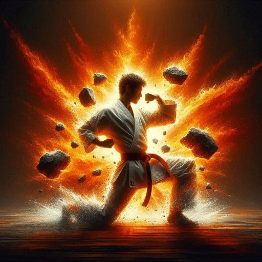 🥋 Стикер «Karate» для Telegram