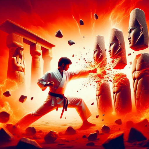 🥋 Стикер «Karate» для Telegram