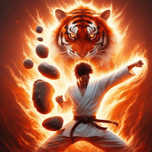 🥋 Стикер «Karate» для Telegram
