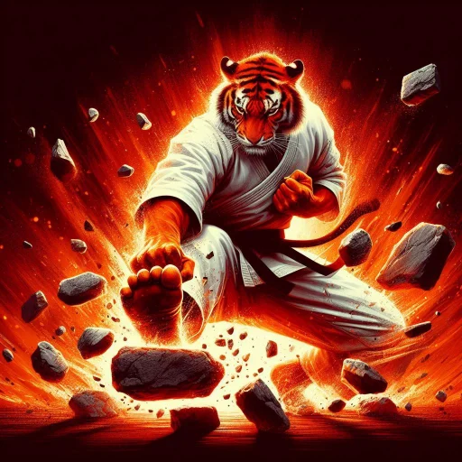 🥋 Стикер «Karate» для Telegram