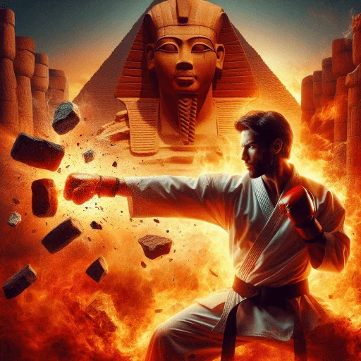 🥋 Стикер «Karate» для Telegram