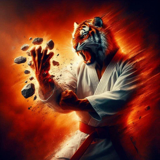 🥋 Стикер «Karate» для Telegram