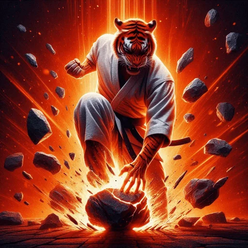 🥋 Стикер «Karate» для Telegram