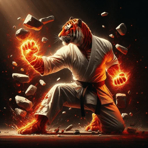 🥋 Стикер «Karate» для Telegram