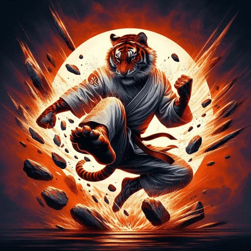 🥋 Стикер «Karate» для Telegram