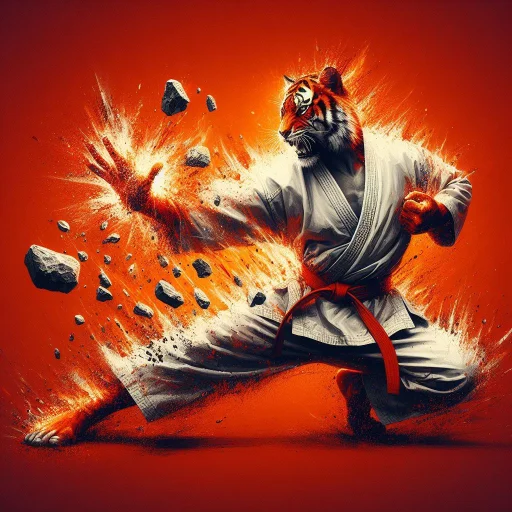 🥋 Стикер «Karate» для Telegram