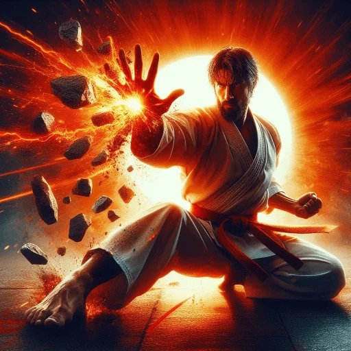 🥋 Стикер «Karate» для Telegram