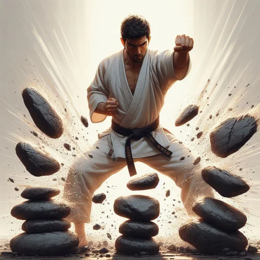 🥋 Стикер «Karate» для Telegram