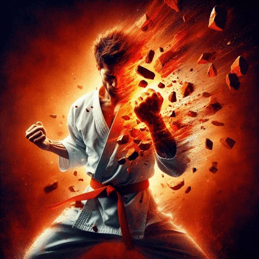 🥋 Стикер «Karate» для Telegram
