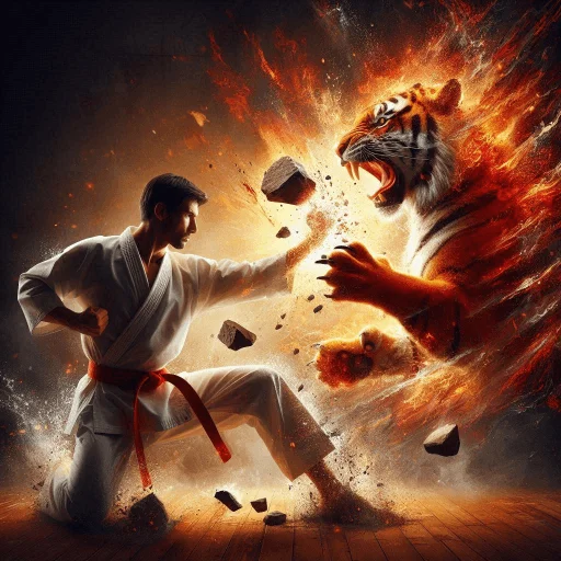 🥋 Стикер «Karate» для Telegram