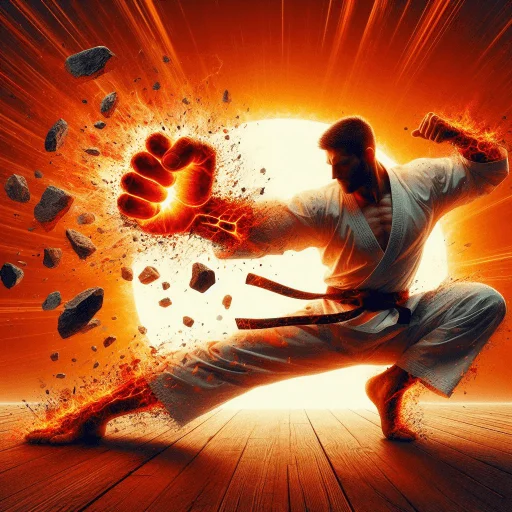 🥋 Стикер «Karate» для Telegram