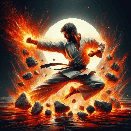 🥋 Стикер «Karate» для Telegram