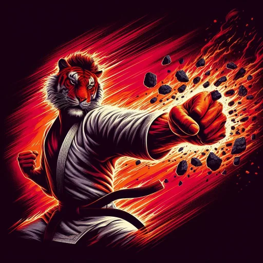 🥋 Стикер «Karate» для Telegram