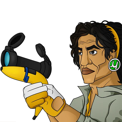 🍌 Стикер «Каргас» для Telegram